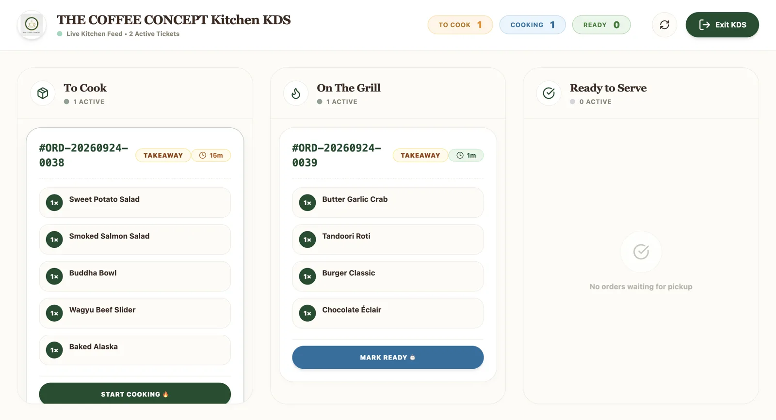 Cafe POS System — Point of Sale & Billing Management — Showcase Asset 8