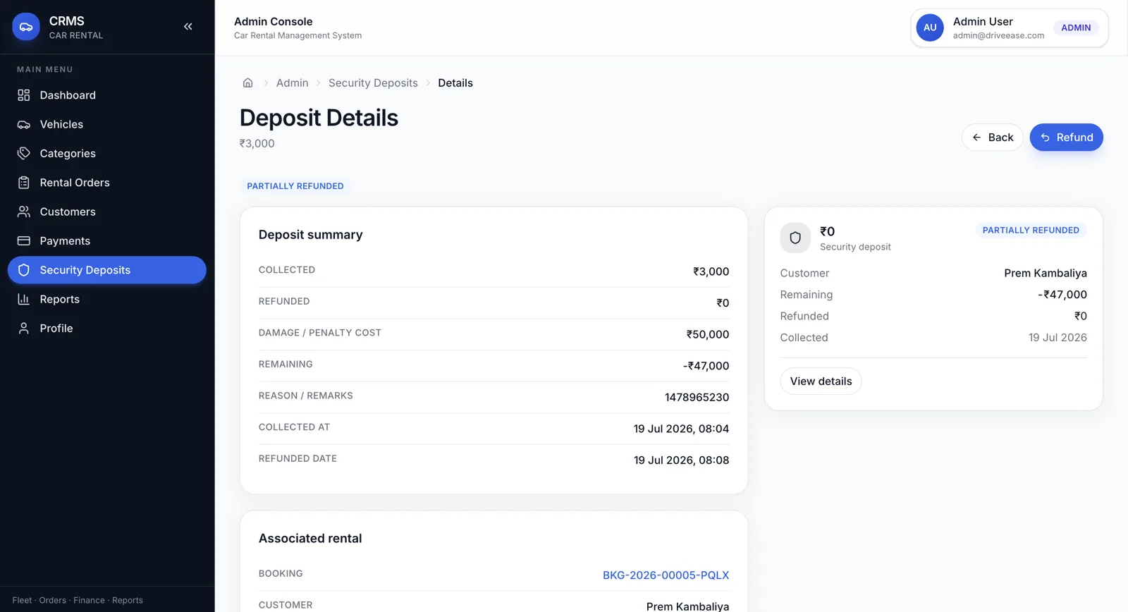 Car Rental System — Fleet Management & Online Booking Portal — Showcase Asset 13