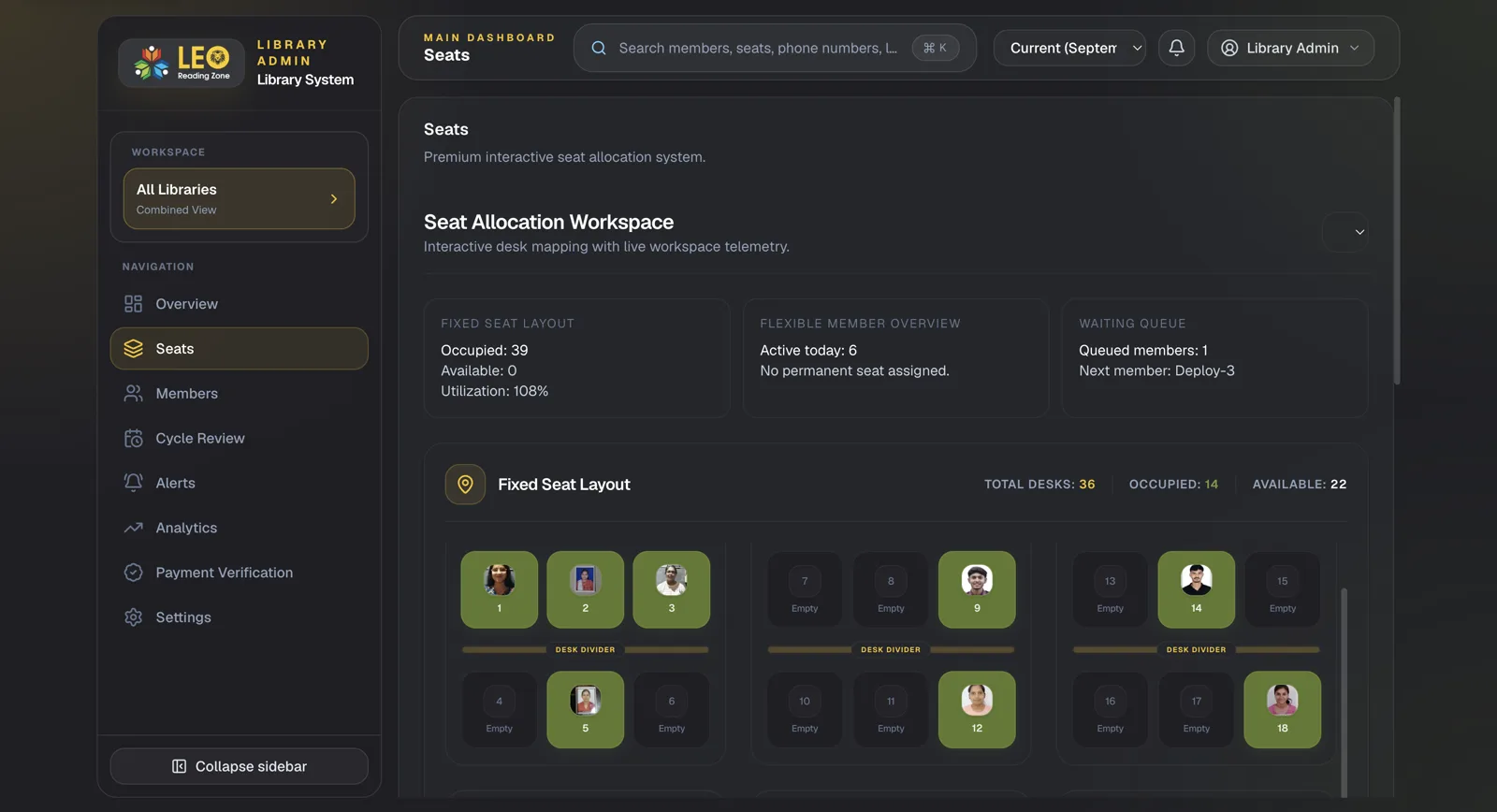 Library Management System — Digital Catalog & Circulation Engine — Showcase Asset 1