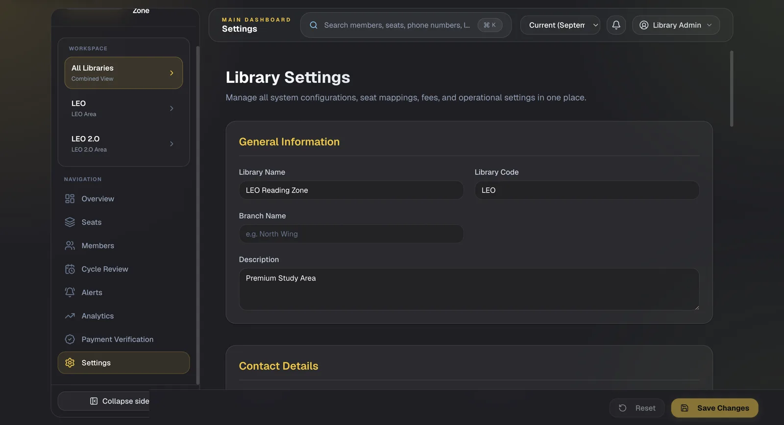 Library Management System — Digital Catalog & Circulation Engine — Showcase Asset 12