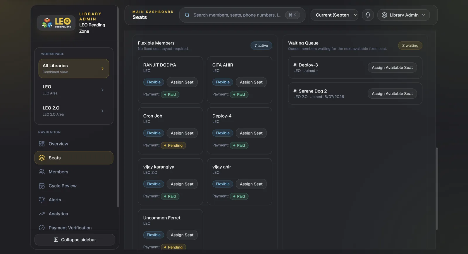 Library Management System — Digital Catalog & Circulation Engine — Showcase Asset 2