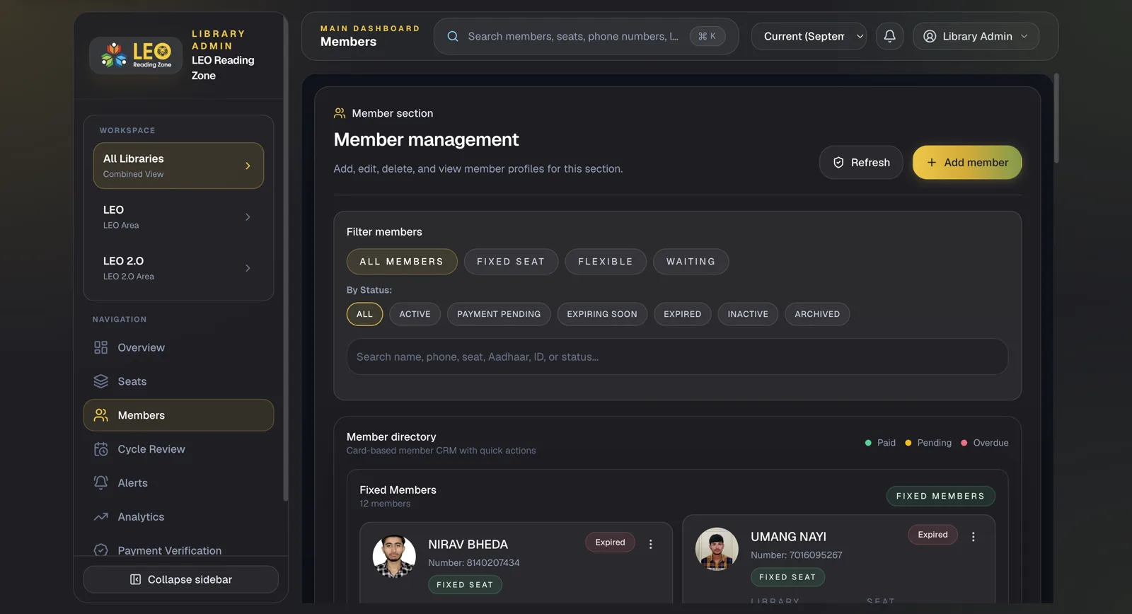 Library Management System — Digital Catalog & Circulation Engine — Showcase Asset 3