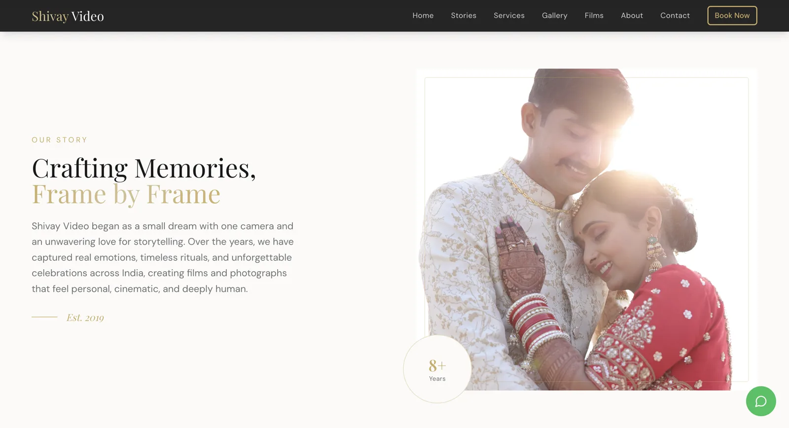 Shivay Studio — Creative Photography & Client Booking Platform — Showcase Asset 2