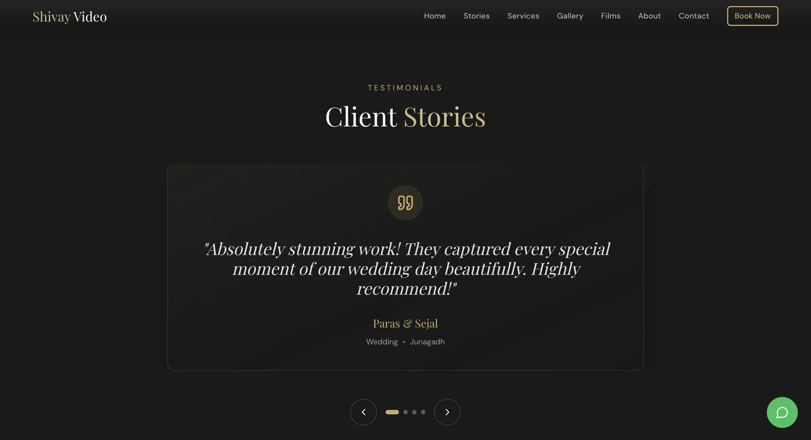 Shivay Studio — Creative Photography & Client Booking Platform — Showcase Asset 8