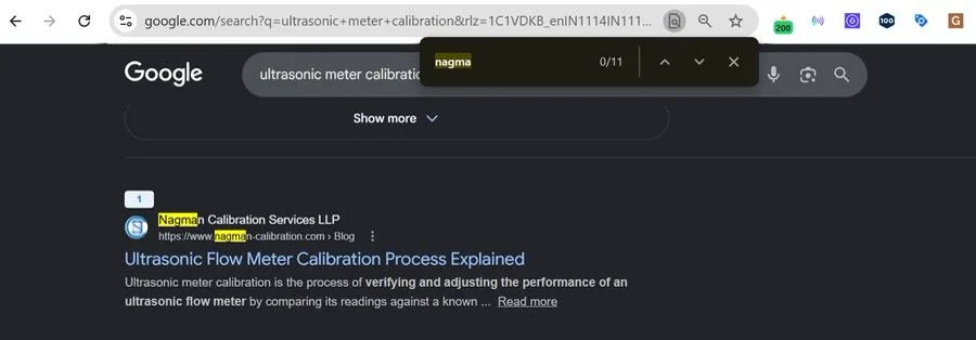Nagman Calibration – Technical B2B SEO — Showcase Asset 3
